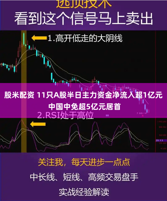 股米配资 11只A股半日主力资金净流入超1亿元 中国中免超5亿元居首